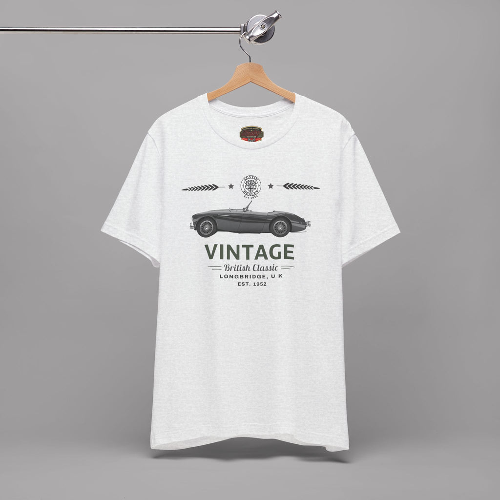 Vintage British Roadster T-shirt | Classic Car Badge Gift Tee