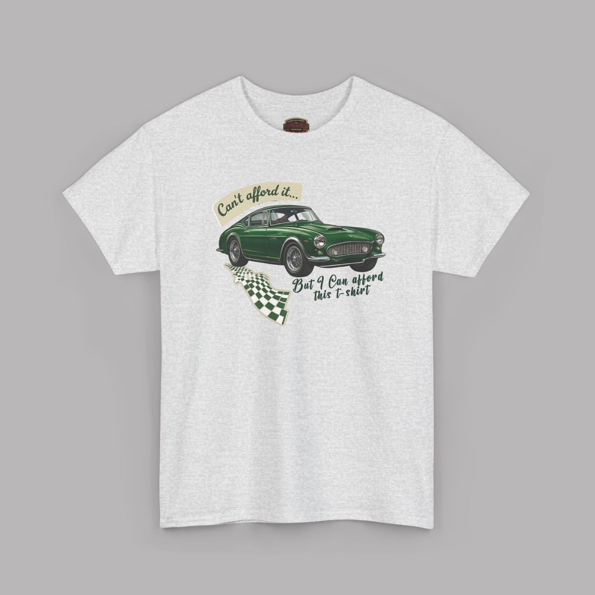 Vintage Sports Car T-Shirt – Can’t Afford It Tee