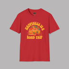Happiness Is a Road Trip Tee | Retro Boho Van Gift Shirt