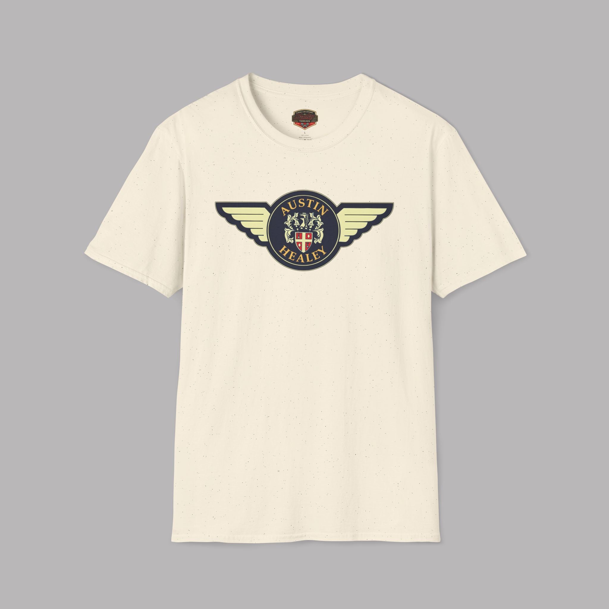 Austin Healey Gift Tee - Winged Badge Graphic Shirt