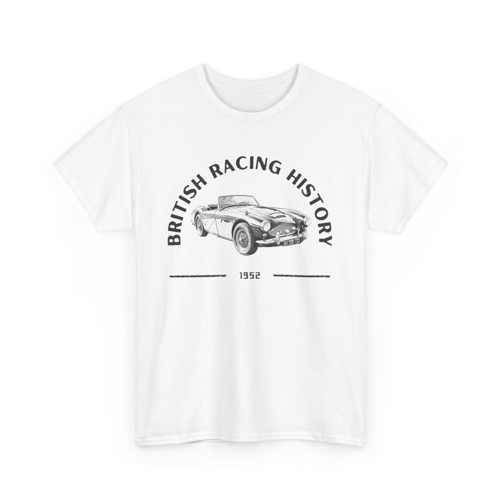 British Racing Heritage T-Shirt 1952 - Healey Threads Tee