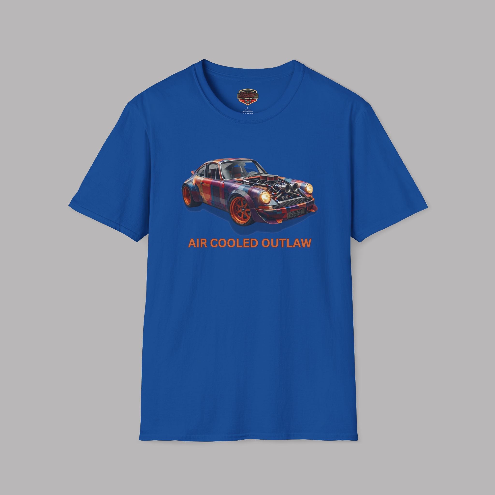 Air Cooled Outlaw T-Shirt - Classic Car Graphic Tee