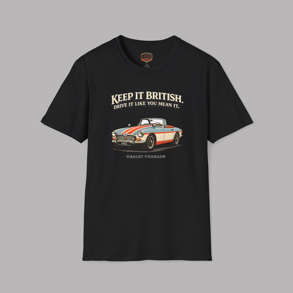 Keep It British Roadster Tee | Vintage Sports Car Shirt