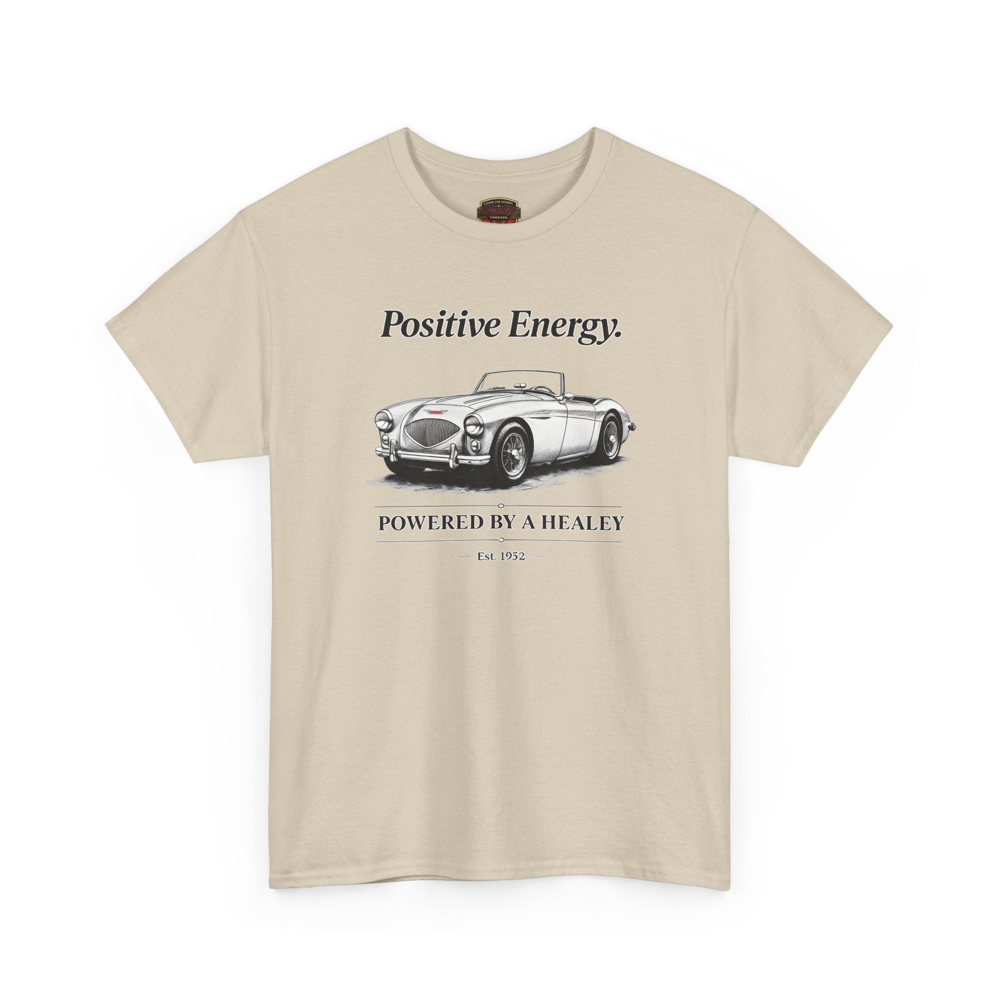 Healey Classic Car T-Shirt - Positive Energy - Healey Threads