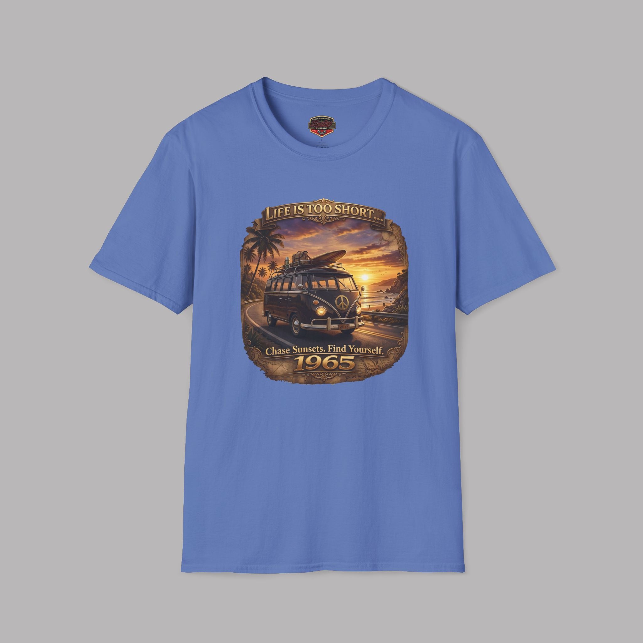 Retro Van Life T-Shirt – Chase Sunsets Graphic Tee