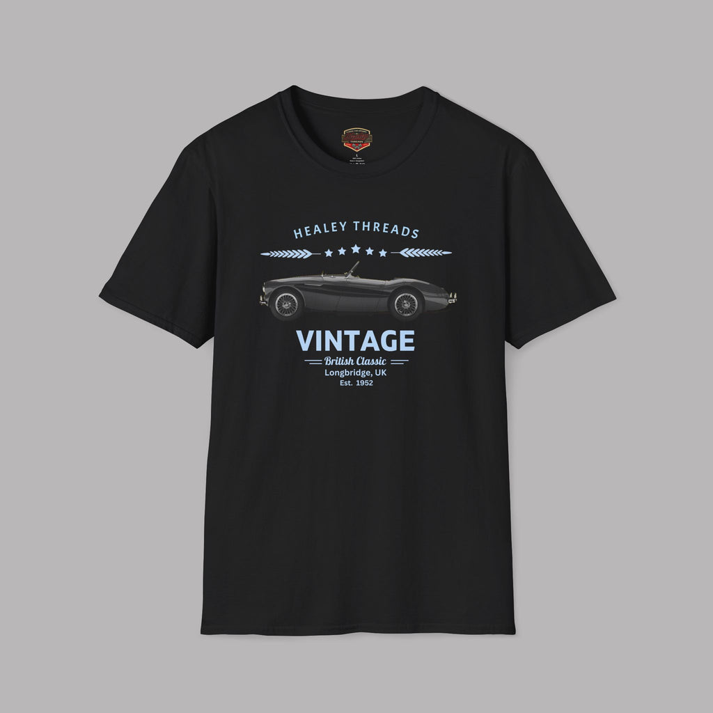 Vintage British Classic Tee | Roadster Badge Gift Shirt