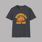 Happiness Is a Road Trip Tee | Retro Boho Van Gift Shirt