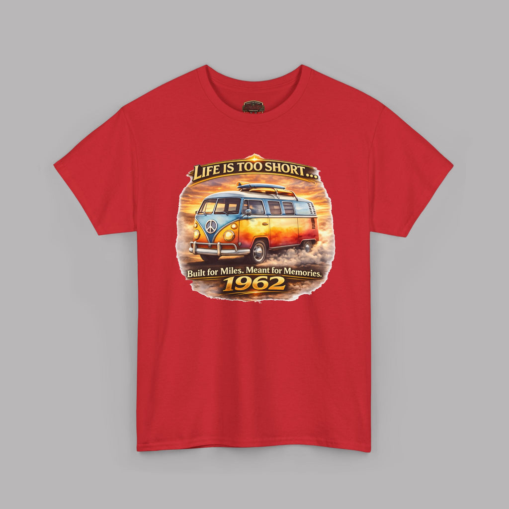 Vintage Camper Van T-Shirt 1962 - Healey Threads Tee