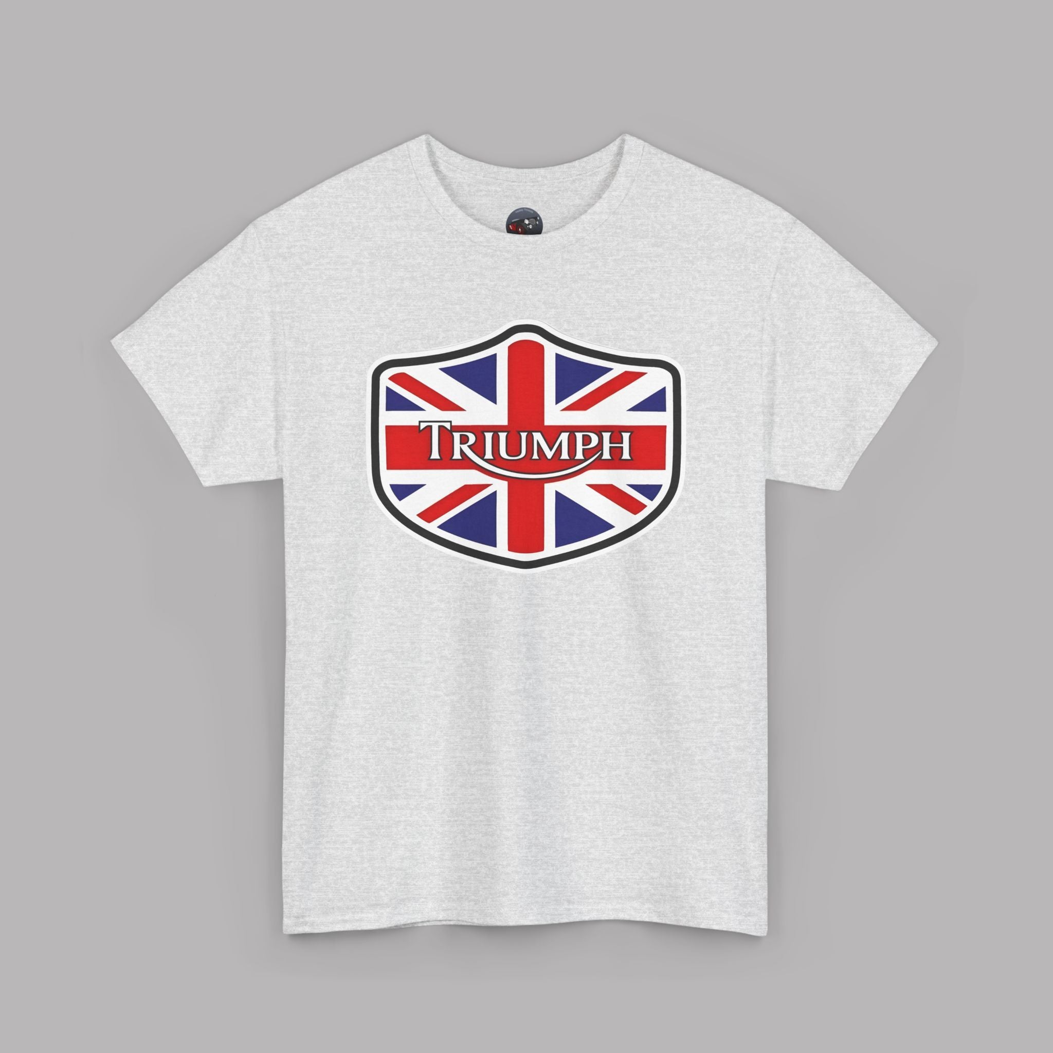 Triumph Union Jack Shield T-Shirt - British Car Lover Tee