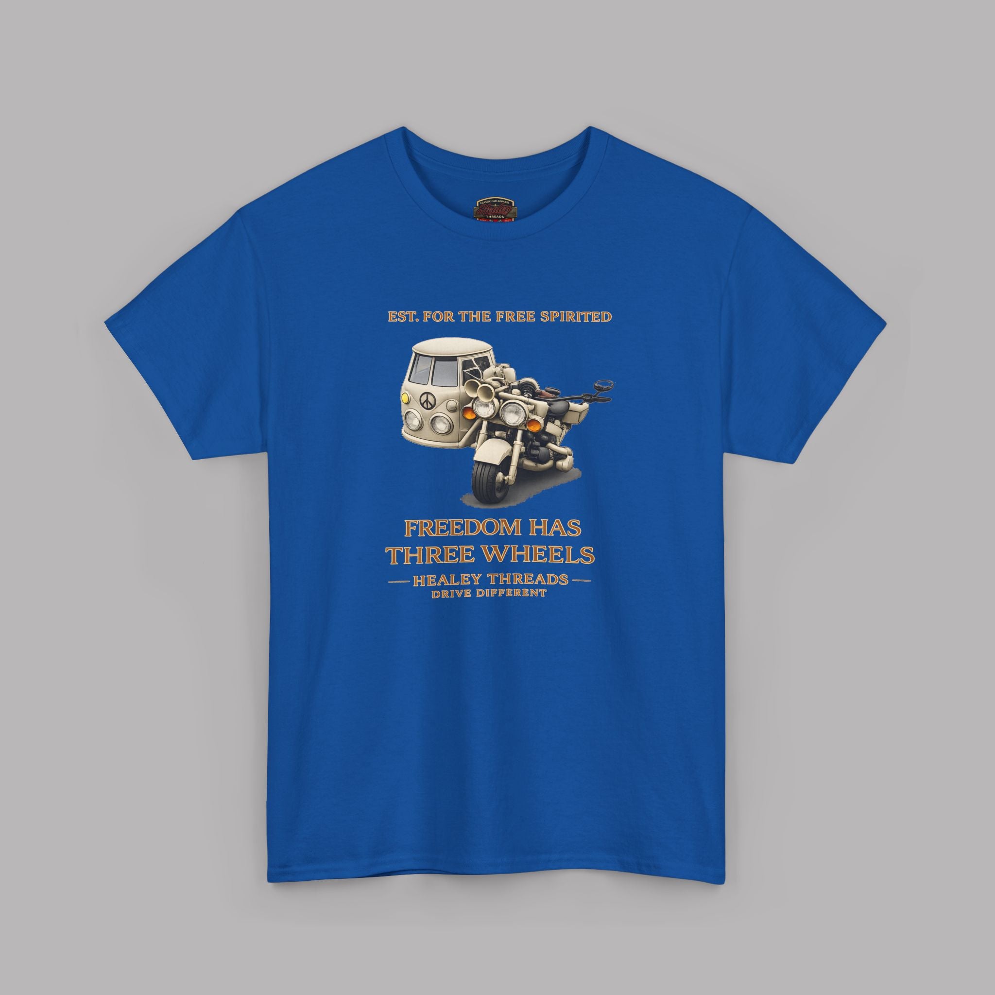 Freedom Has Three Wheels Tee | Retro Trike Van Shirt