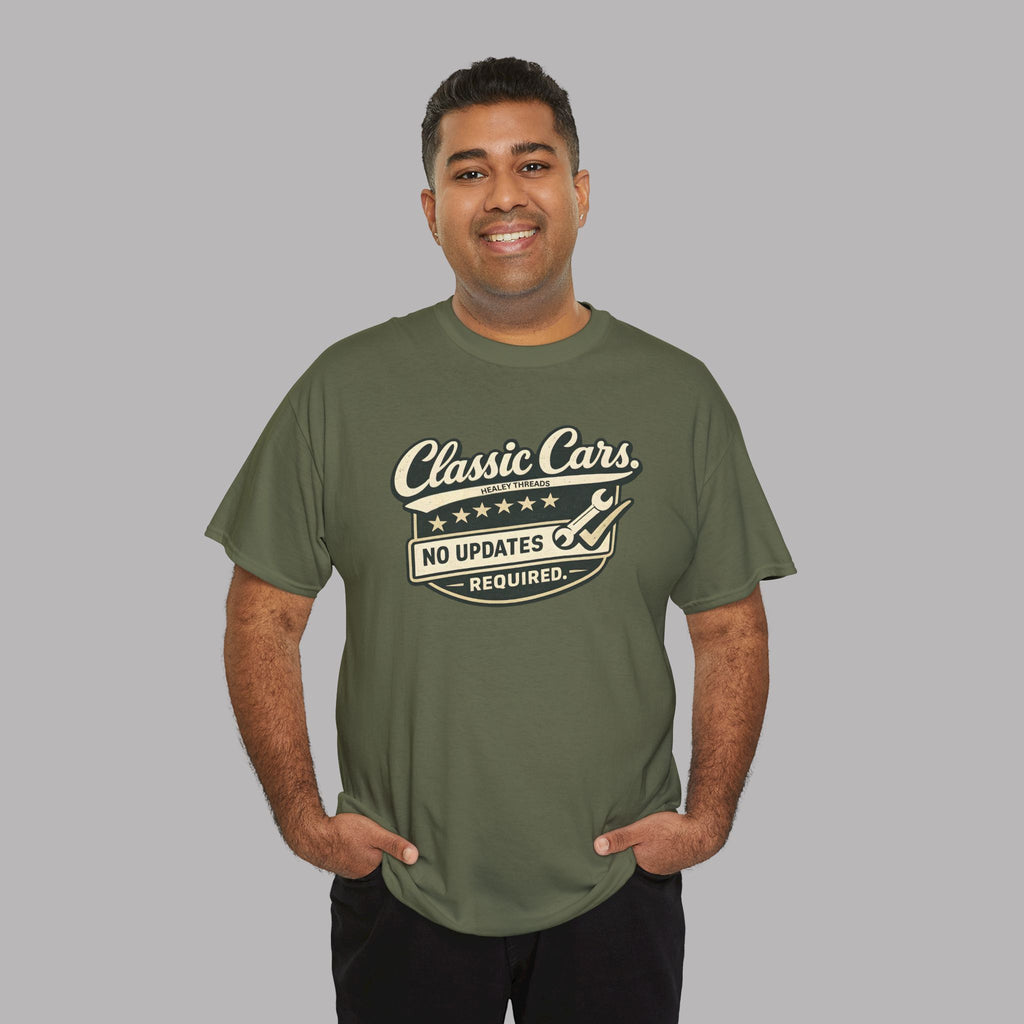 Classic Car T-Shirt – No Updates Required Tee