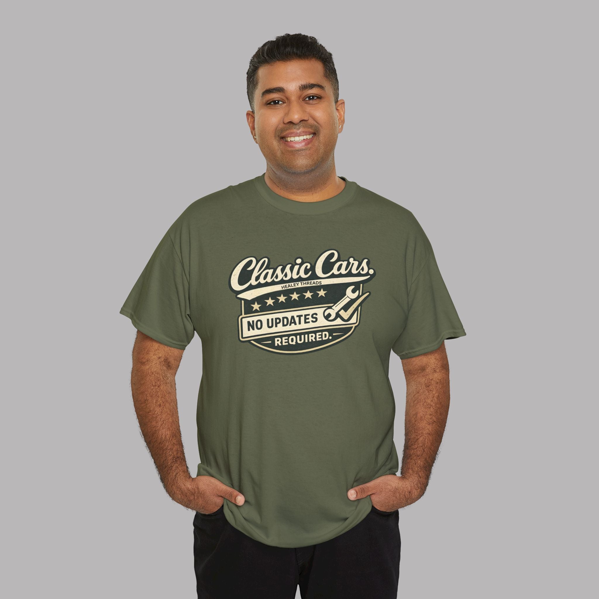 Classic Car T-Shirt – No Updates Required Tee