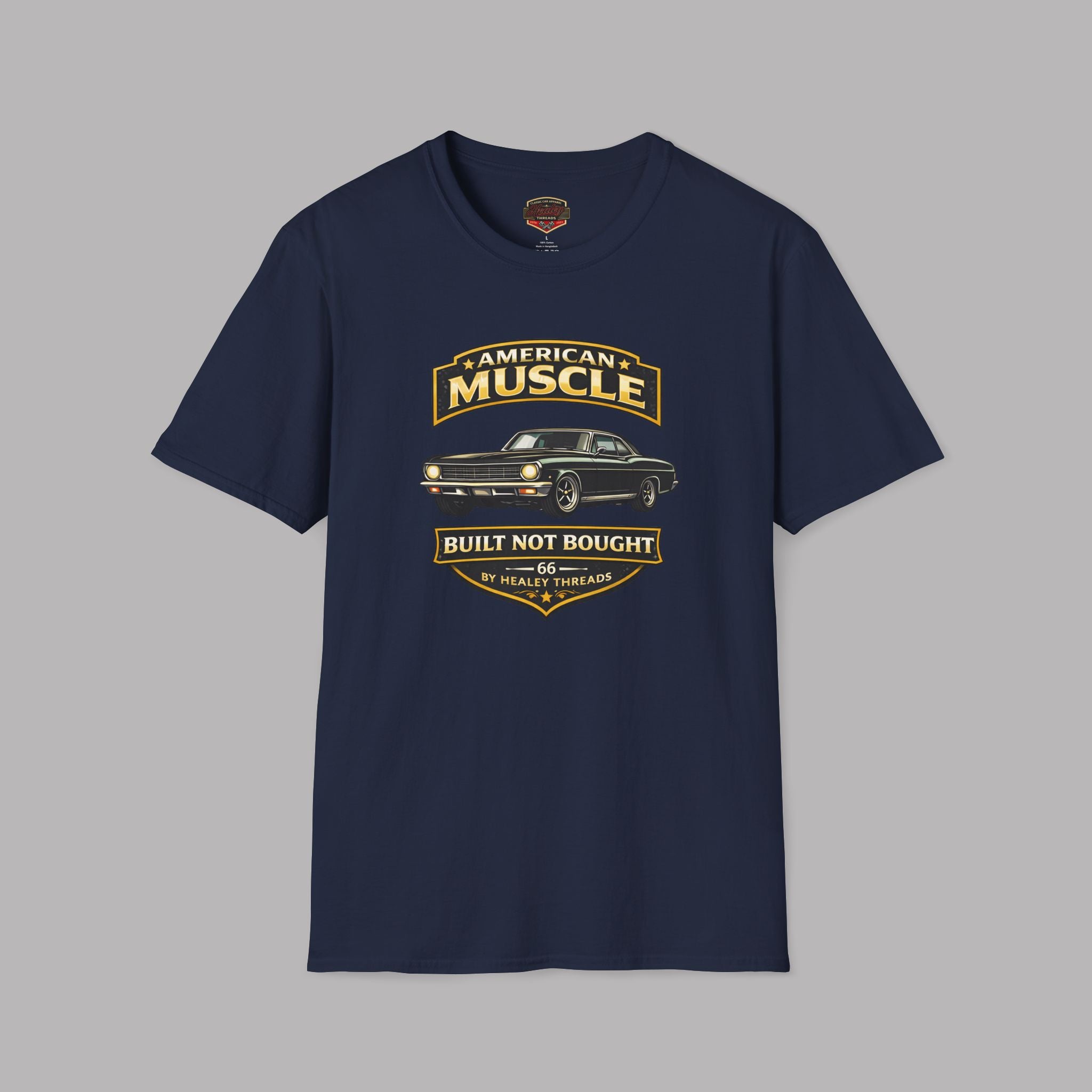 Built Not Bought American Muscle Tee | Classic Car T-Shirt