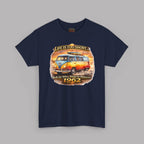 Life Is Too Short Retro Van Tee | Vintage Road Trip Shirt