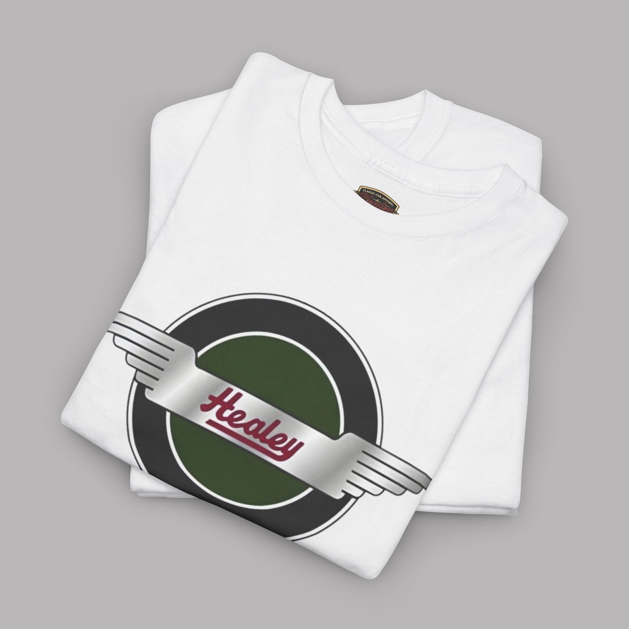 Austin-Healey Heritage Emblem Tee – UK Classic Car T-Shirt