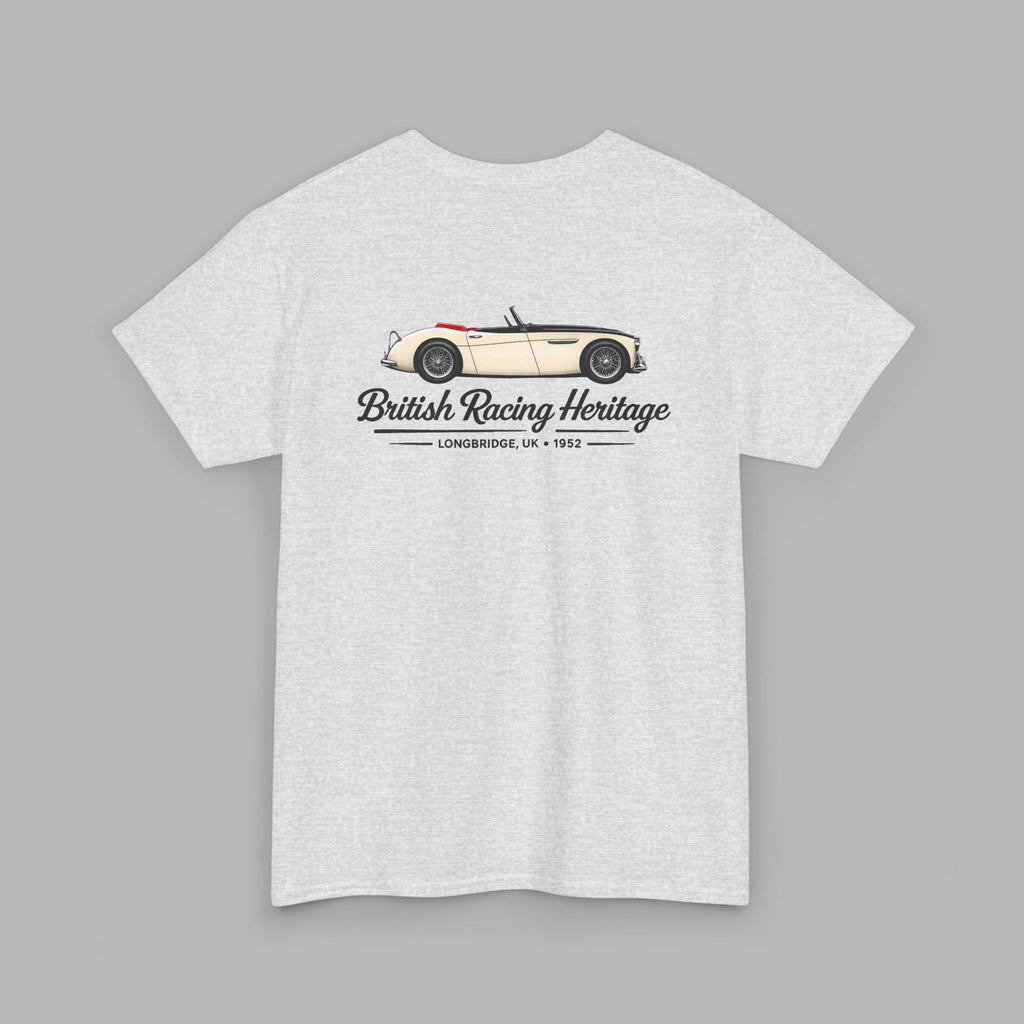 Vintage British Racing Heritage Tee | Classic Roadster Graphic