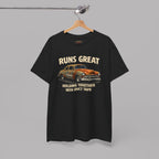 Vintage Car 'Runs Great' Tee | Classic Hot Rod Graphic Shirt
