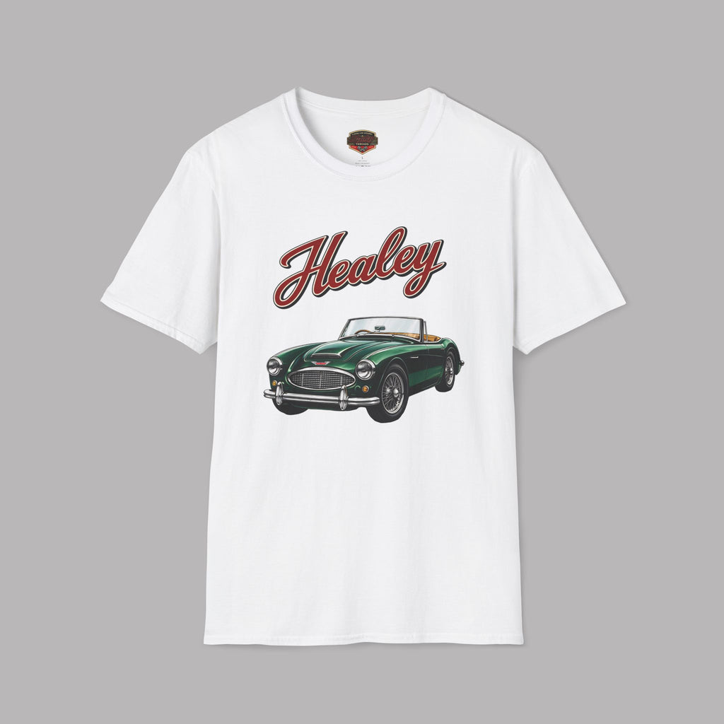 Healey Classic Car T-Shirt | Vintage Green Sports Car Tee