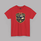 Vintage British Roadster Badge Tee | Classic Racing Shirt