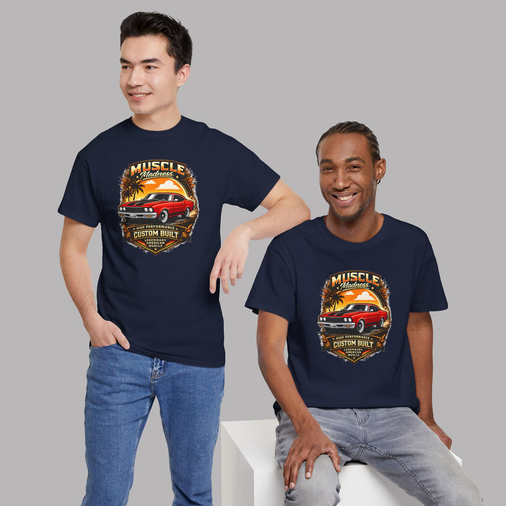 Muscle Madness Tee | Custom Built American Muscle Car T-Shirt