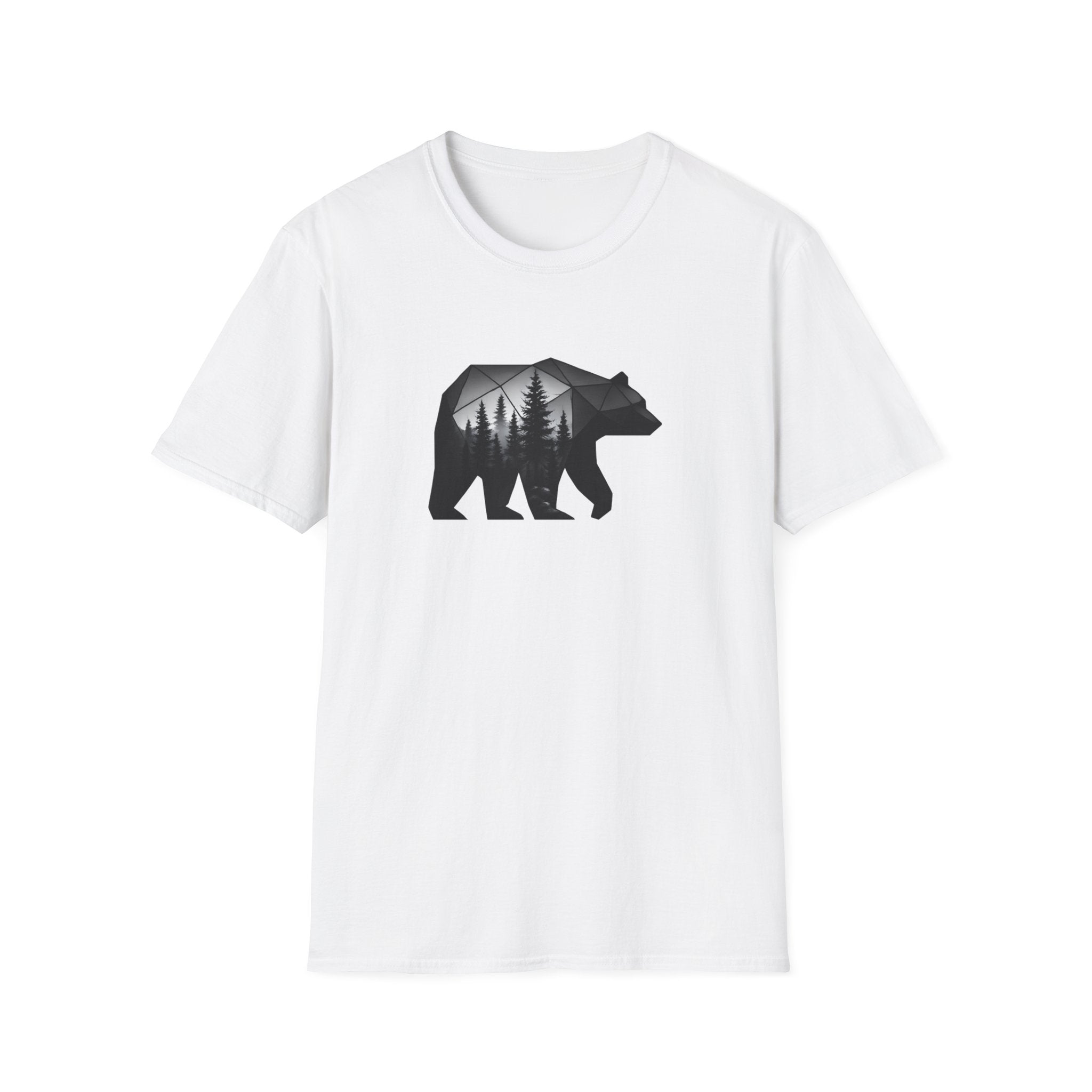 Geometric bear forest T-Shirt
