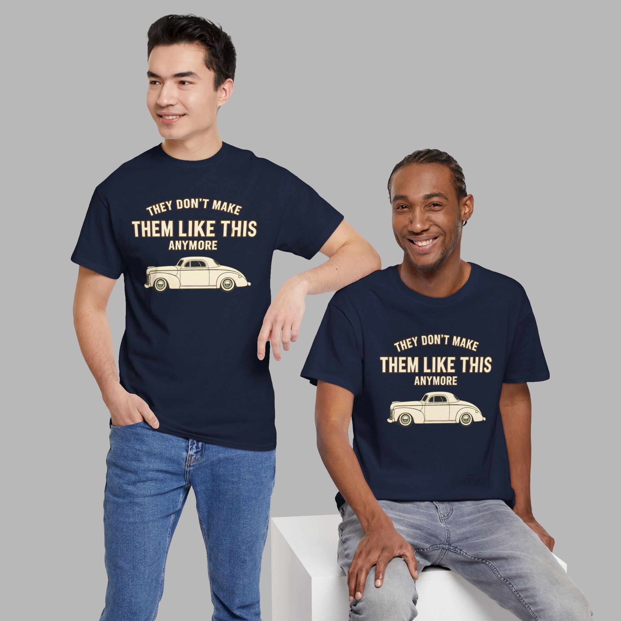 Vintage Classic Car T-Shirt – Retro Automotive Graphic Tee