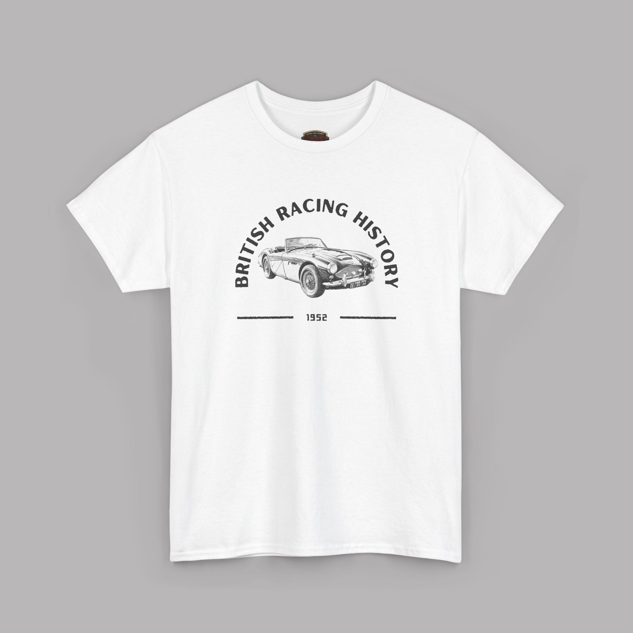 British Racing History Roadster Tee | Vintage Car Shirt