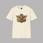 Crowned Lion Crest Tee | Vintage Roadster Gift Shirt