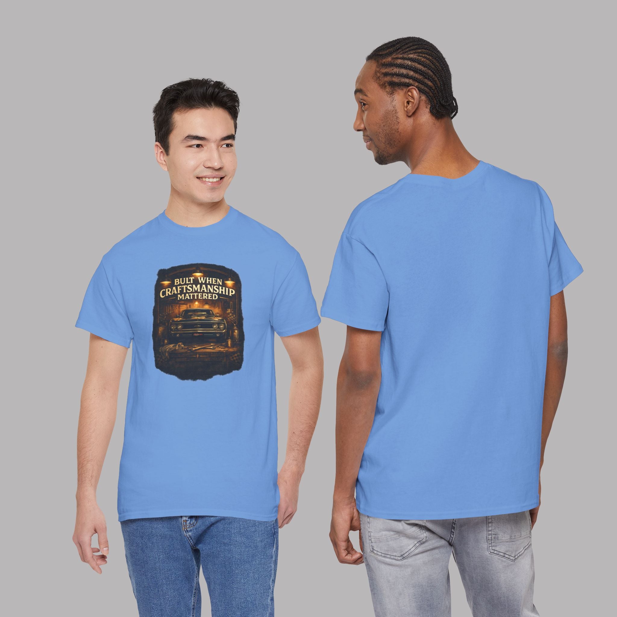 Vintage Muscle Car T-Shirt –Classic Craftsmanship Tee