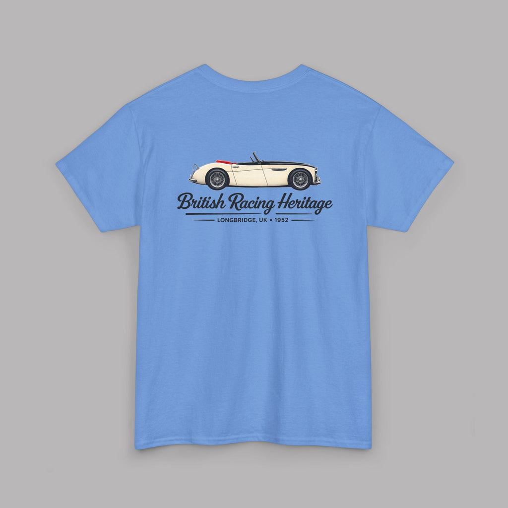 Vintage British Racing Heritage Tee | Classic Roadster Graphic