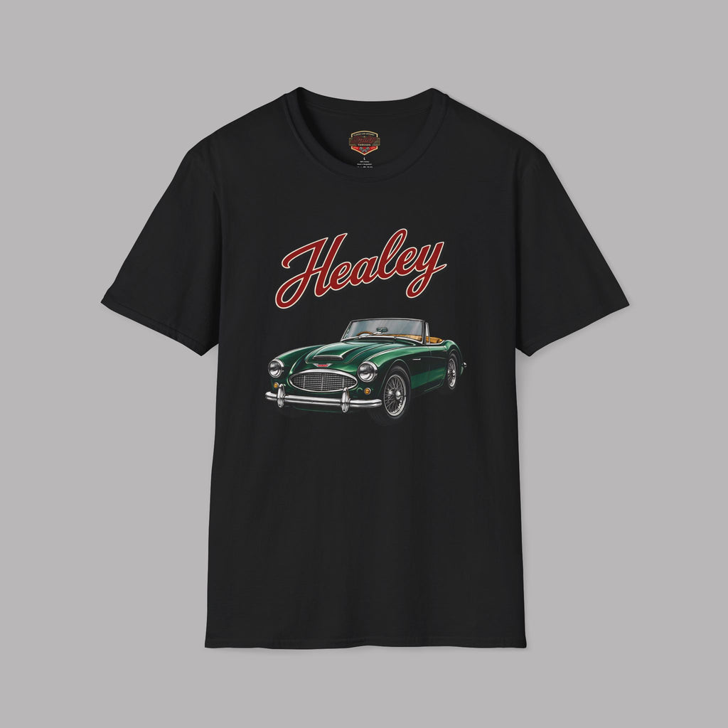 Healey Classic Car T-Shirt | Vintage Green Sports Car Tee