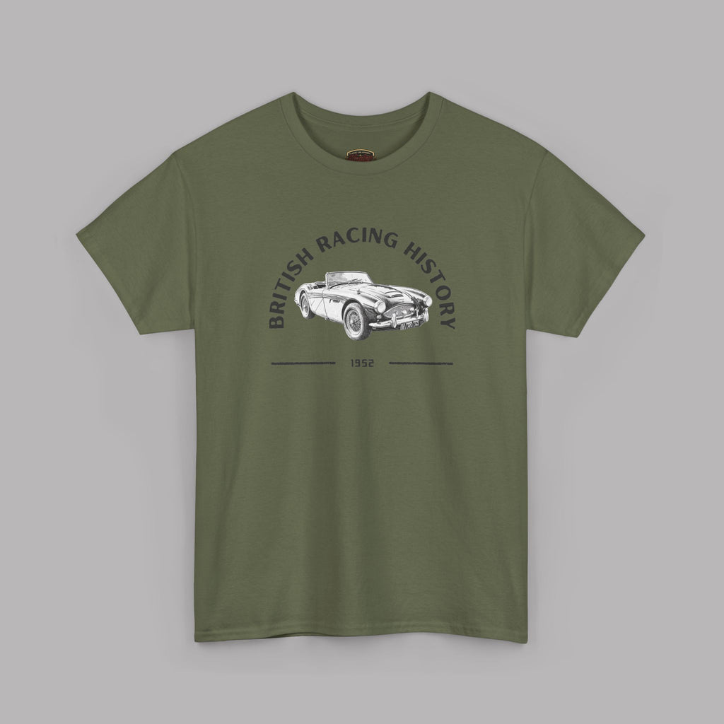 British Racing History Roadster Tee | Vintage Car Shirt