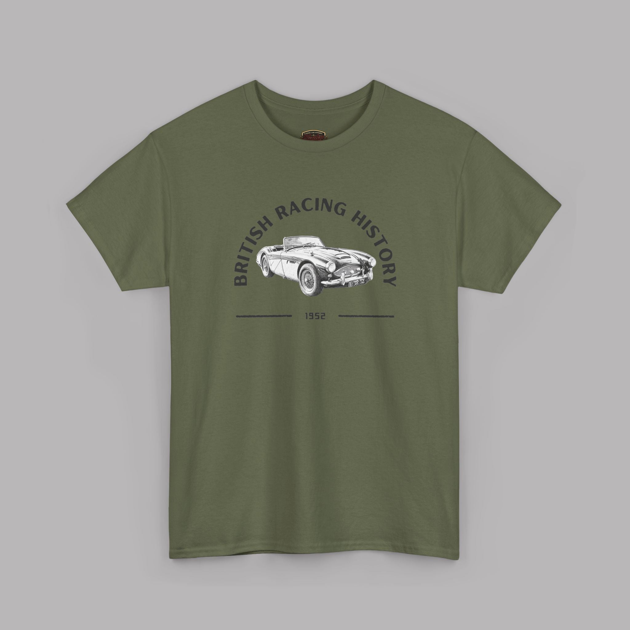 British Racing History Roadster Tee | Vintage Car Shirt