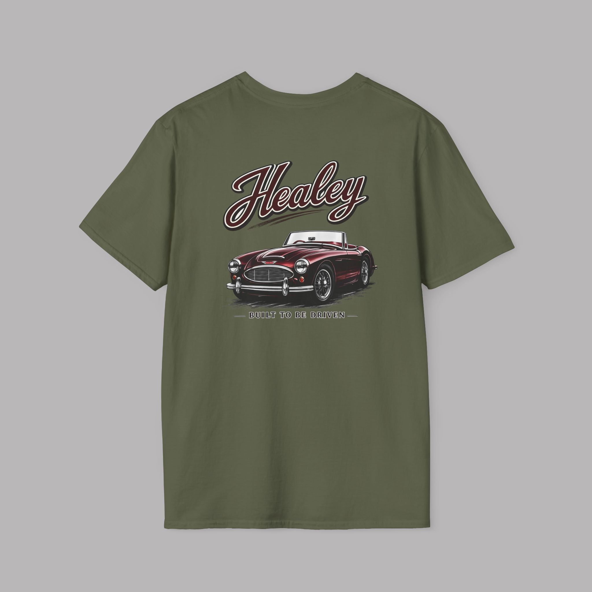 Austin Healey 3000 T-Shirt - Built to Be Driven - Healey Threads Tee