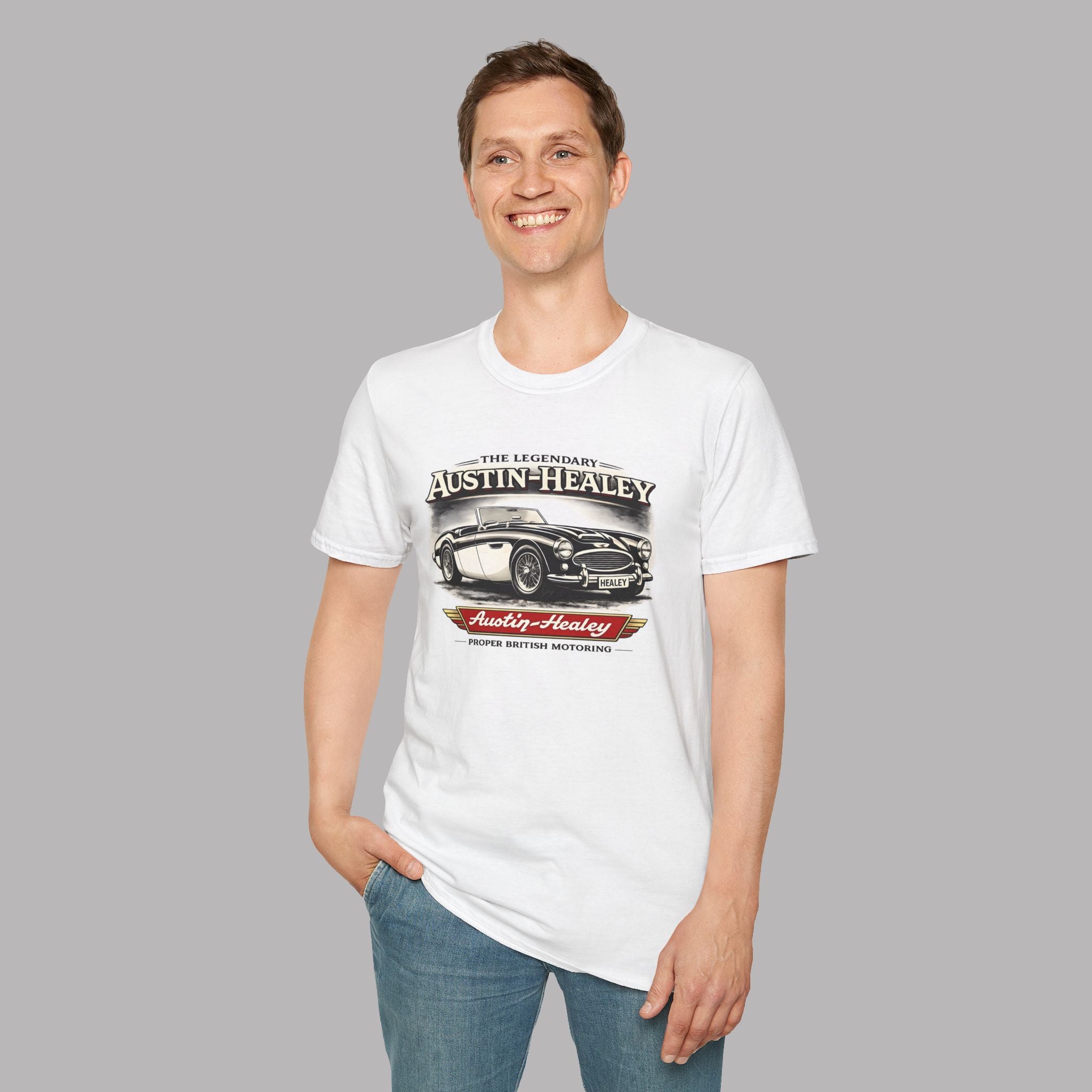 Austin-Healey T-Shirt - The Legendary Roadster - Healey Threads Tee