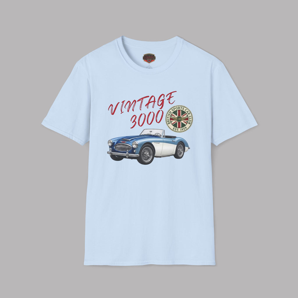 Vintage Roadster Club Tee | Classic British Sports Car Gift