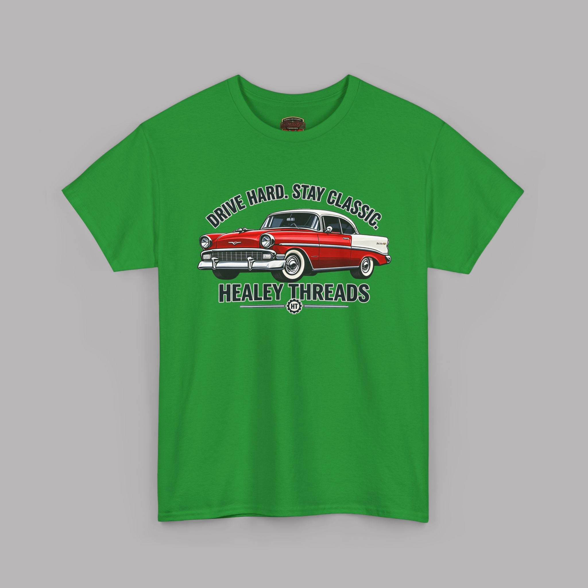 Drive Hard Stay Classic Cruiser Tee | Retro Car Gift
