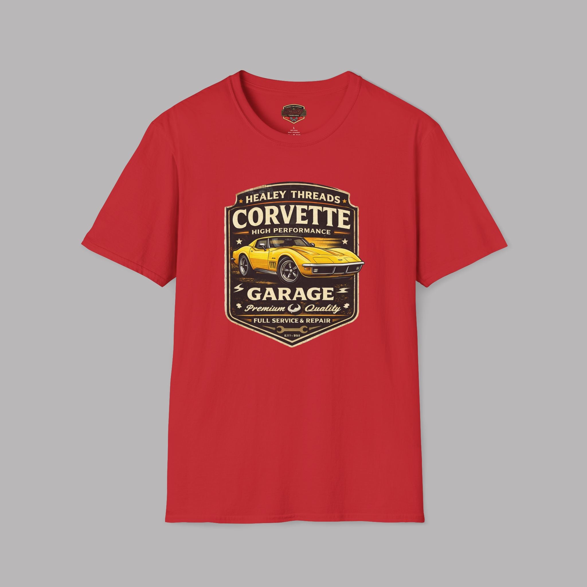 Vintage Corvette T-Shirt - Classic Car Graphic Tee