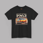 Vintage VW Camper Van T-Shirt - Van Life Legends 1962 Tee