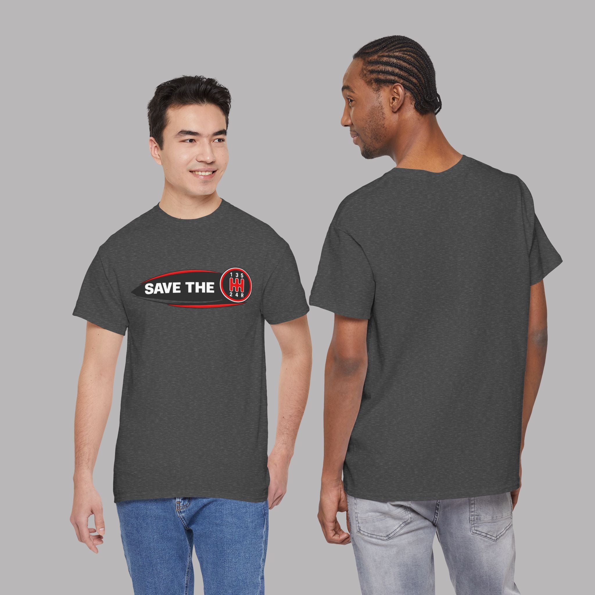 Save the Manual T-Shirt – Retro Shift Pattern Tee