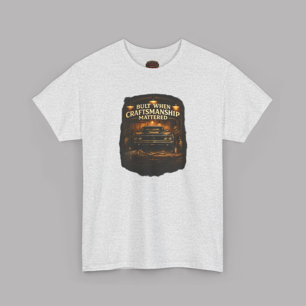 Vintage Muscle Car T-Shirt –Classic Craftsmanship Tee
