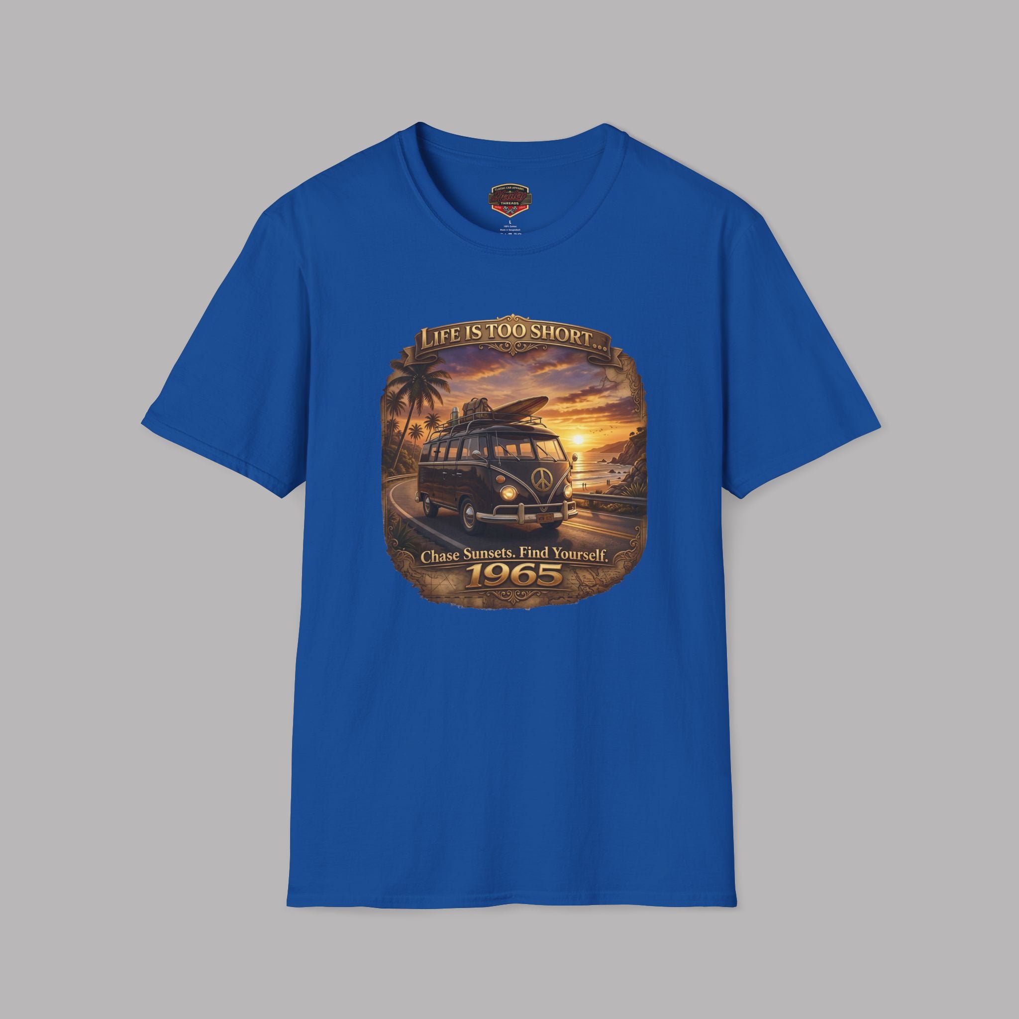 Retro Van Life T-Shirt – Chase Sunsets Graphic Tee