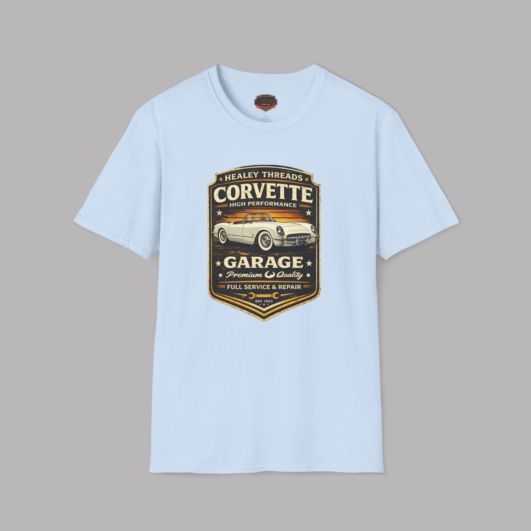 C1 Corvette T-Shirt - Vintage Garage Graphic Tee Est. 1953