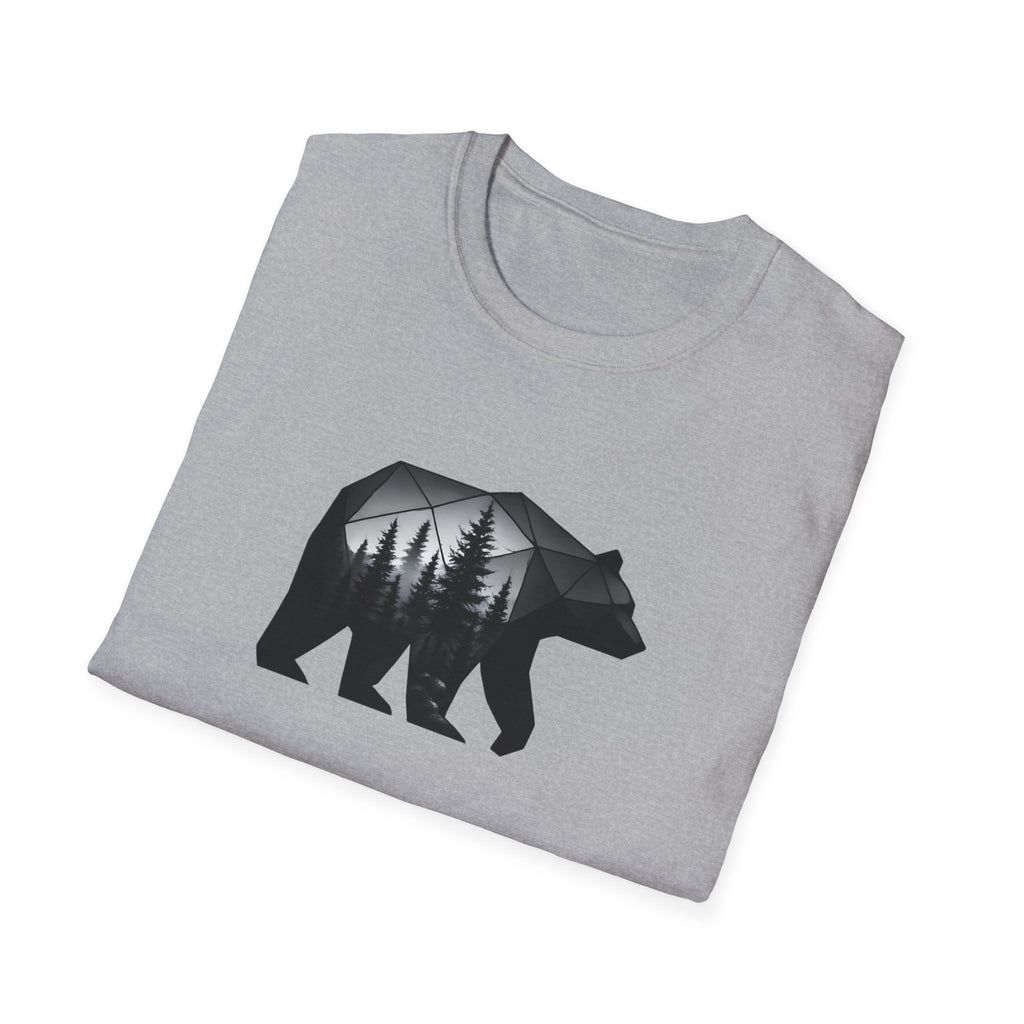 Geometric bear forest T-Shirt