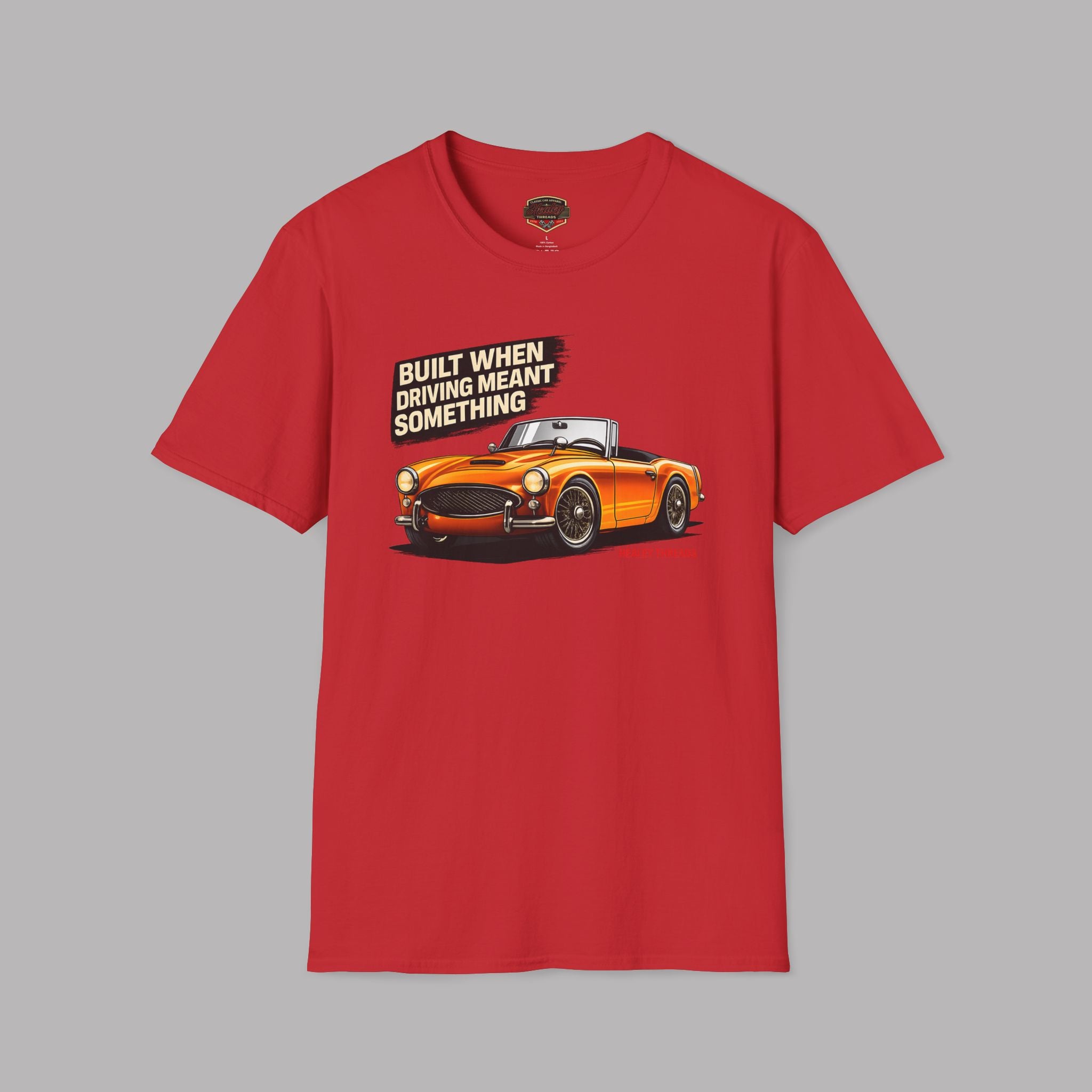 Classic Car Enthusiast Shirt - Built When Driving Meant Something
