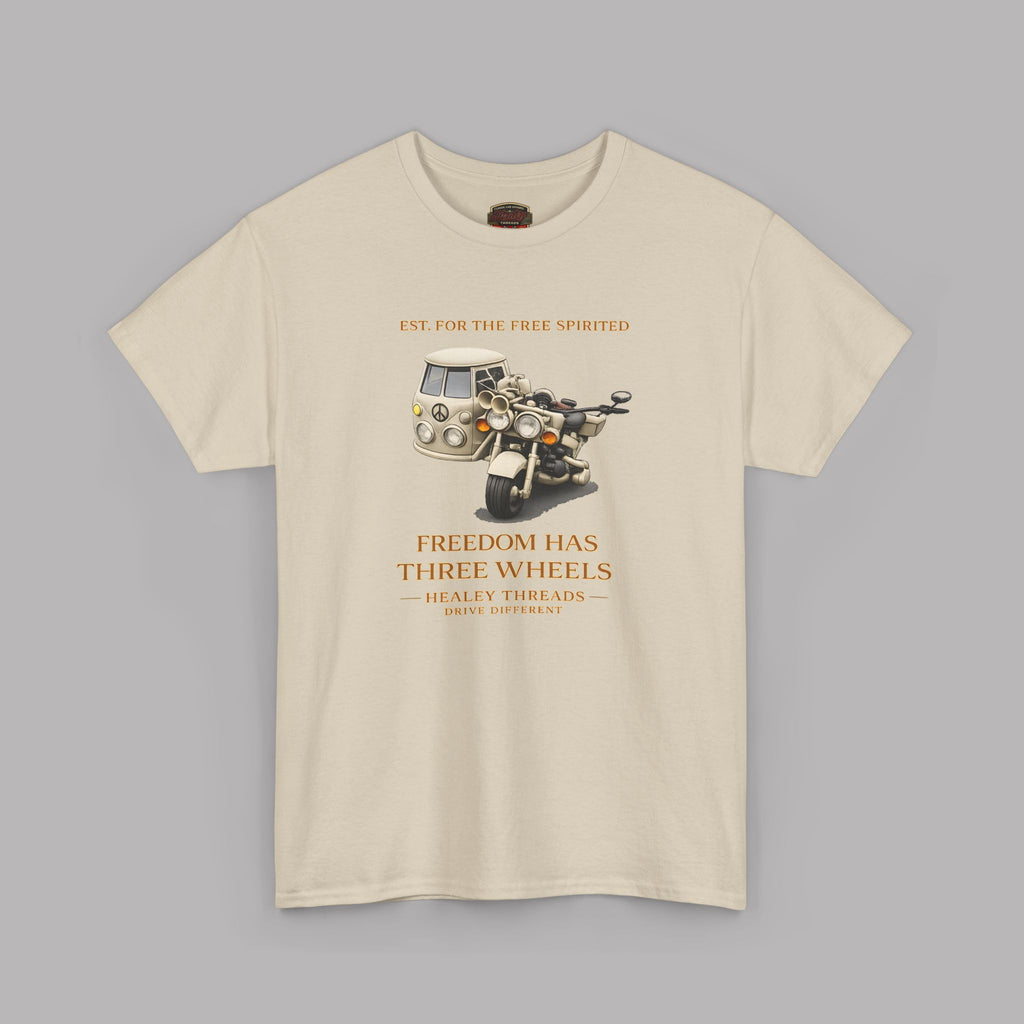 Freedom Has Three Wheels Tee | Retro Trike Van Shirt