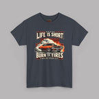 Vintage Muscle Car T-Shirt – Burn the Tires Tee