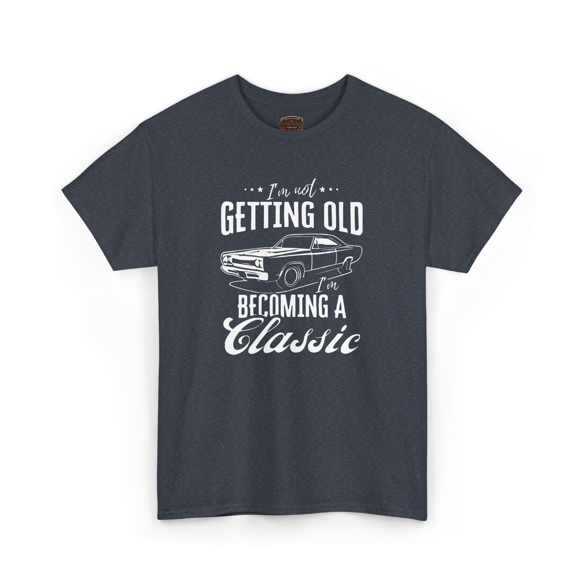Classic Car Birthday T-Shirt - I'm Becoming a Classic Tee