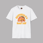 Happiness Is a Road Trip Tee | Retro Boho Van Gift Shirt