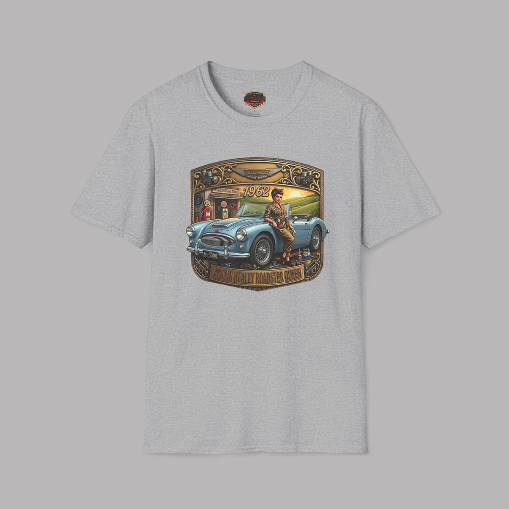 Vintage 1962 Roadster T-Shirt - Retro Classic Car & Boy Illustration